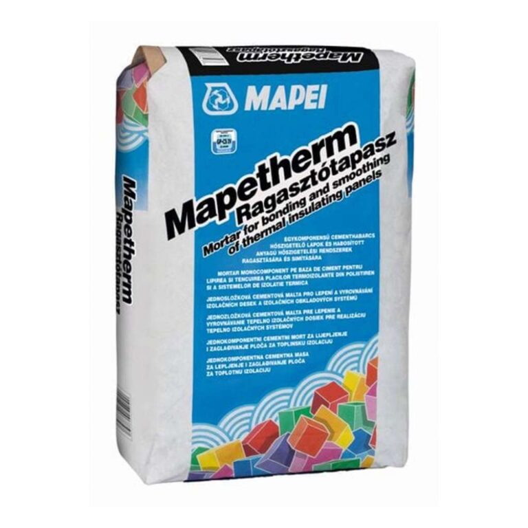 Mapei Mapetherm ragasztótapasz – a hőszigetelés mestere